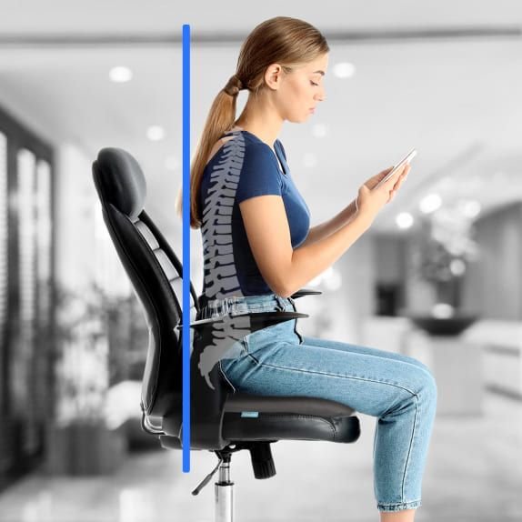 Cojín ergonómico de espuma viscoelástica